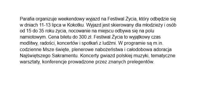 Wyjazd do kokotka